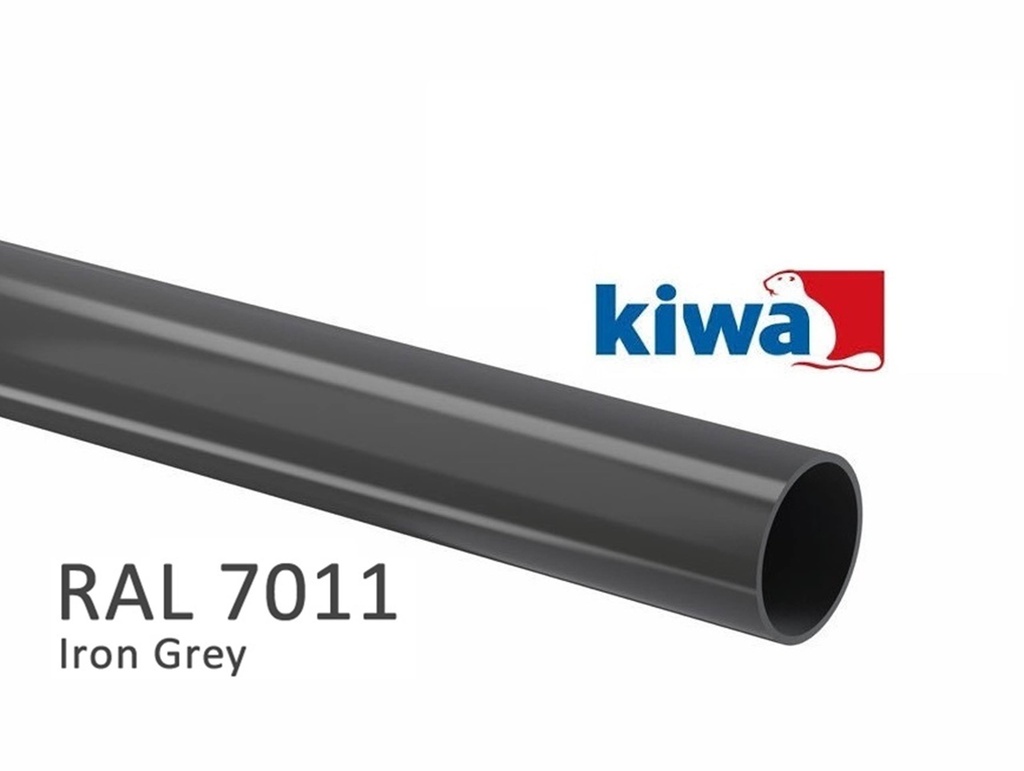 [01100620] PVC HD drukbuis 20x1.5mm PN16 Kiwa grijs, p/mtr