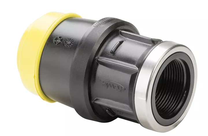 Hawle 25x3/4"-bi PE draadsok K6225 Gas PN8