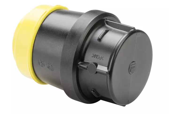 Hawle 50mm PE eindkap K6226 Gas PN8