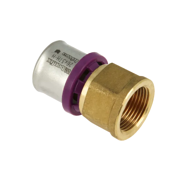 Alu-pers Schroefbus 1/2" x 26 mm