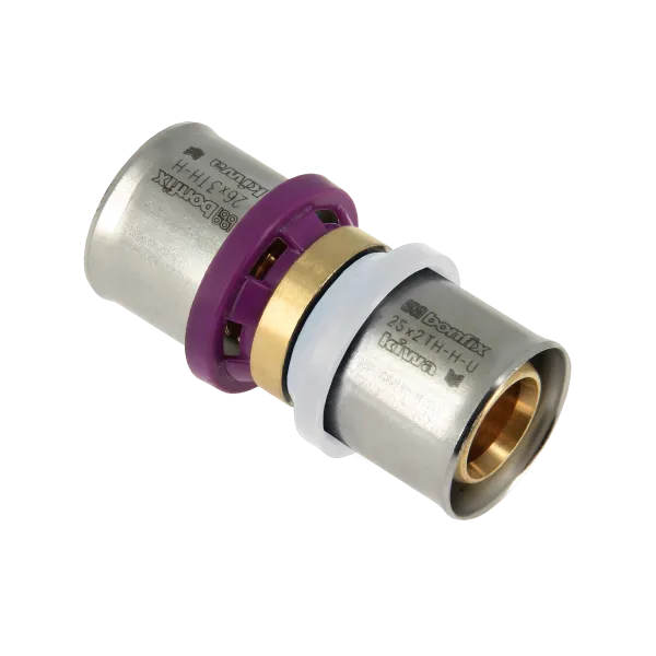 Alu-pers verloopkoppeling 26 x 25 mm