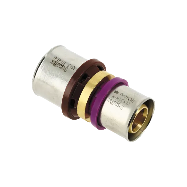 Alu-pers verloopkoppeling 32 x 26 mm