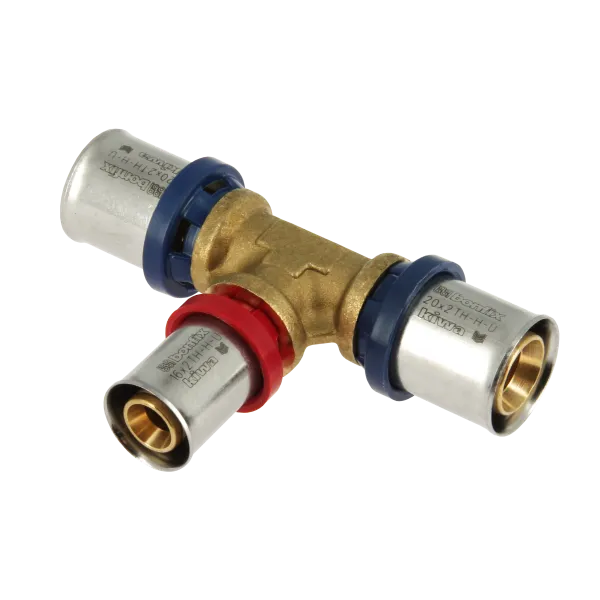 Alu-pers T-stuk 20 x 16 x 20 mm