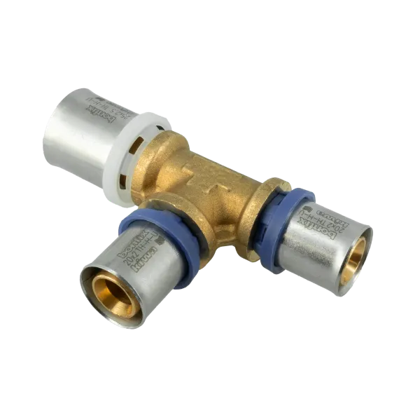 Alu-pers T-stuk 25 x 20 x 20 mm