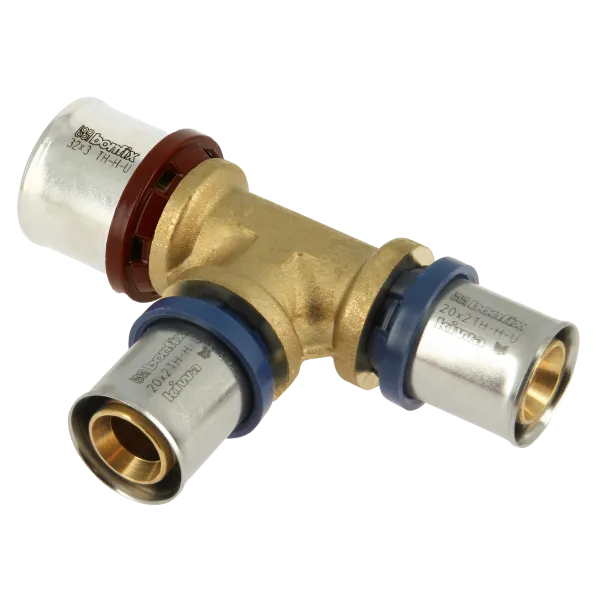 Alu-pers T-stuk 32 x 20 x 20 mm