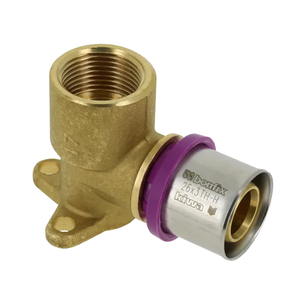 Alu-pers Muurplaat 3/4" bi x 26 mm