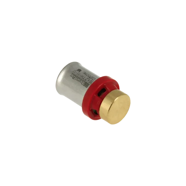 Alu-pers Eindkoppeling 16 mm