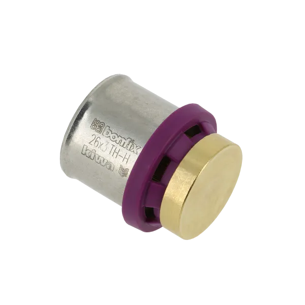 Alu-pers Eindkoppeling 26 mm