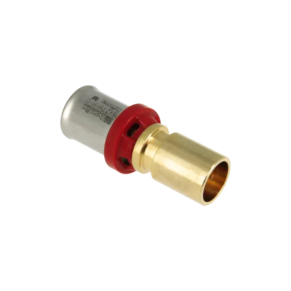 Alu-pers Insteek verlkoppeling 16 x 15 mm