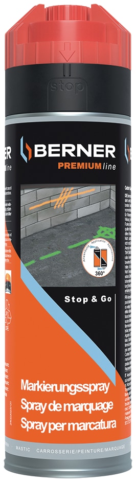 [372588-15] markeerspray rood 500ML