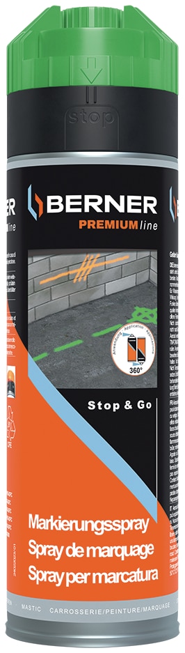 [372593-15] markeerspray groen 500ML