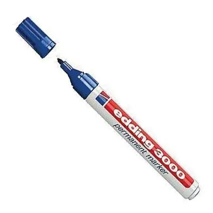 Viltstift blauw waterv.type 3000