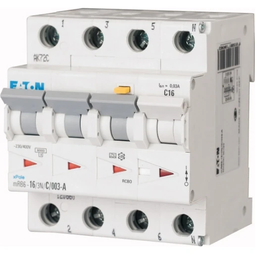[4015081184828] EATON  MRB 6 Aardlekautomaat MRB6-16/3N/B/003A