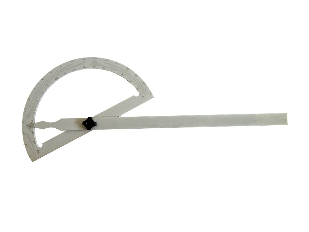 Gradenboog 250x500mm matverchroomd