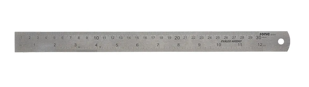 Sonic Liniaal RVS 30 Cm.