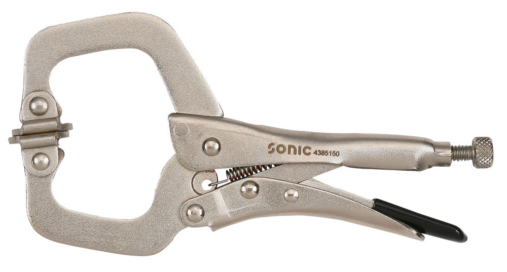 Sonic Griptang C-vormige scharnierende bekken 150mmL verstelbaar
