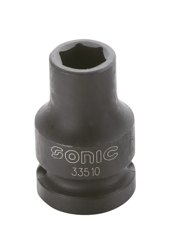 Sonic Dop 1/2" 6-Kant Lucht 12 mm