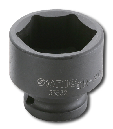 Sonic Krachtdop 1/2" 6-kant 27mm
