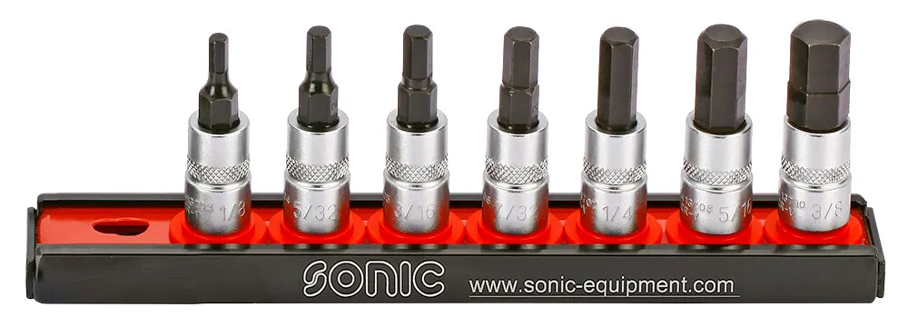 1000163 Sonic Dopbitset 1/4" Inbus 7 Dlg    100702