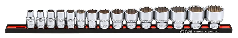 Sonic  Doppenset 1/2" SAE 15 Dlg 301503
