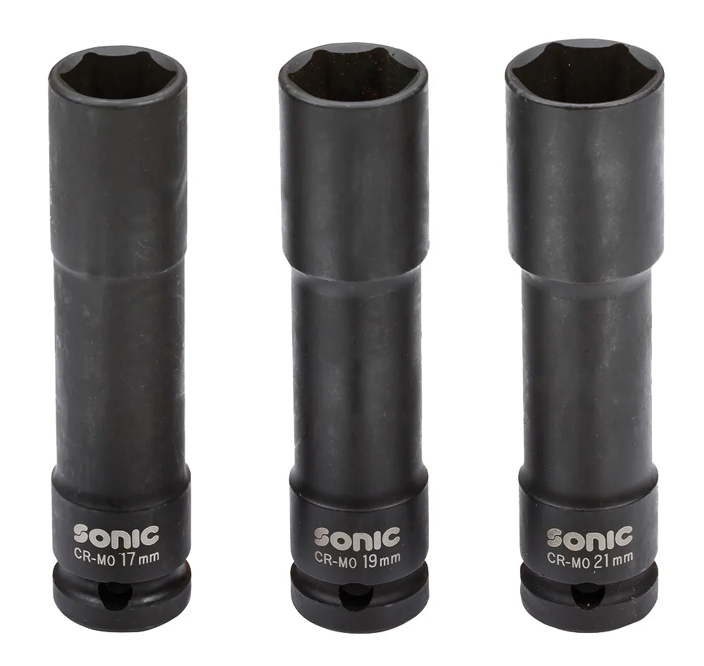 1000772 Sonic Doppenset Lucht Lang 17-19-21 mm.300302