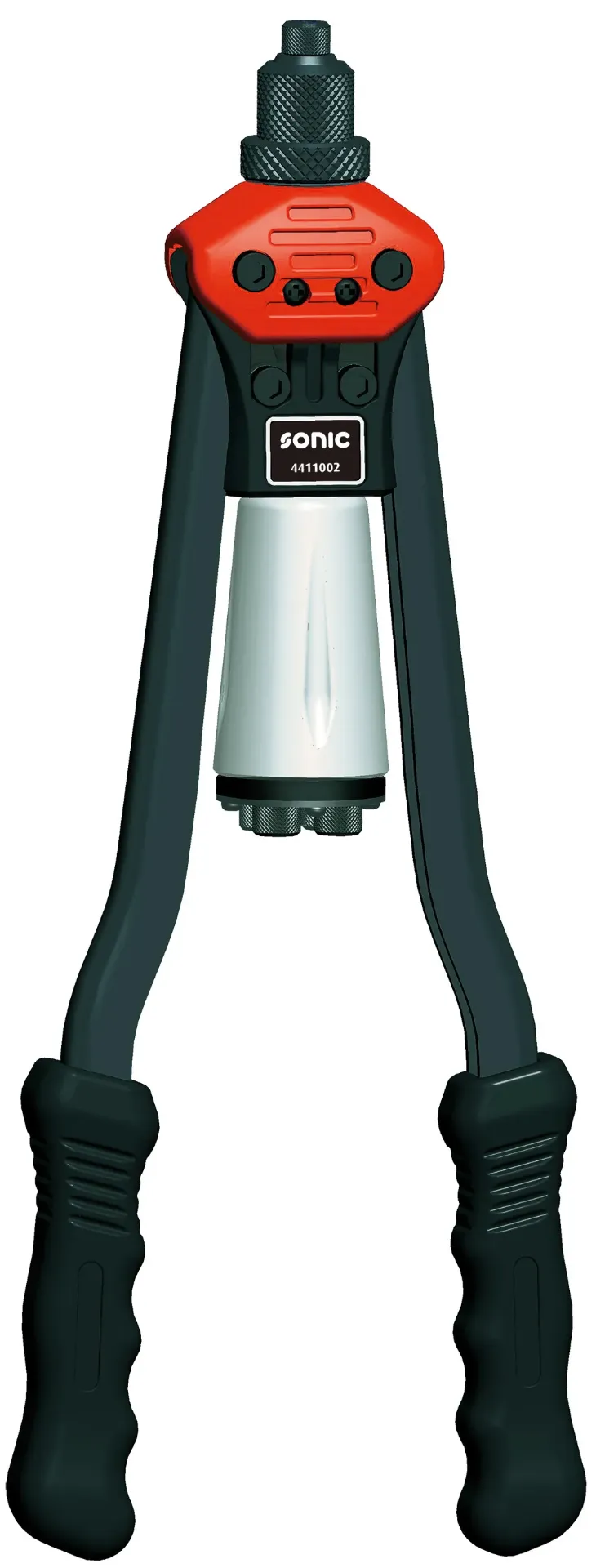 Sonic Hevel-Blindklinknageltang Alu tot 6,4; staal tot 6 mm