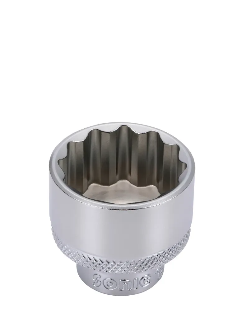 1000551 Sonic Dop 3/8"  12 Kant 18 mm.     22818