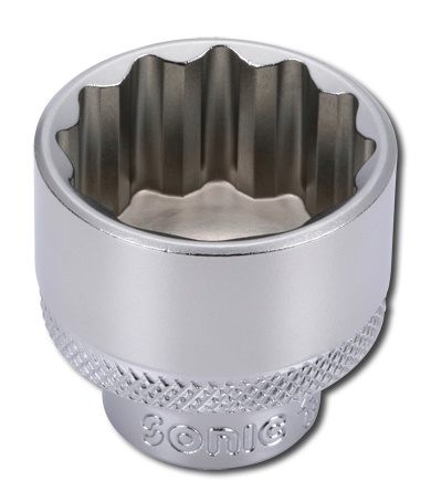 1000553 Sonic Dop 3/8"  12 Kant 20 mm.     22820