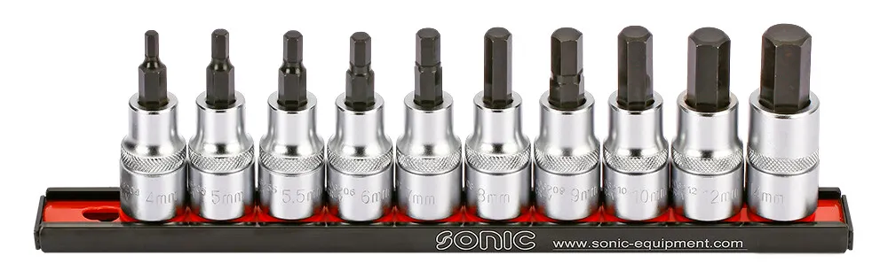 1000809 Sonic  Dopbitset 1/2" Inbusset 10 Dlg 301003
