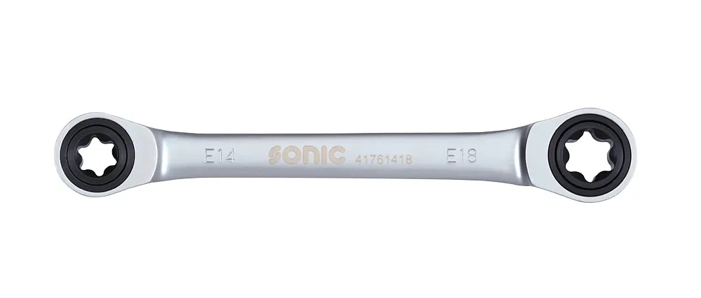 Sonic Dubbele ratelringsleutel TX E20xE24