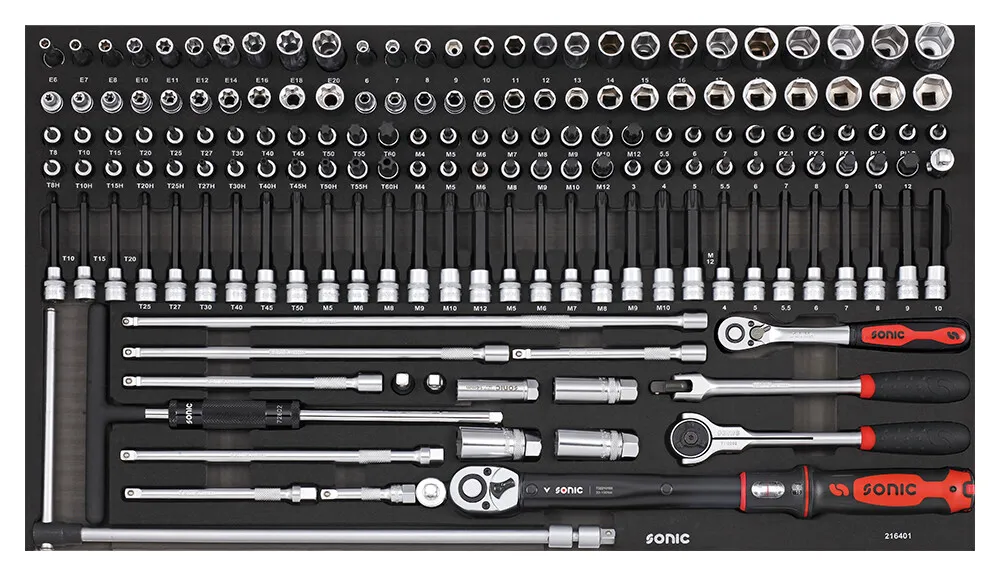 1000436 Sonic Doppenset 3/8"164 Dlg SFS Jumbo 216401