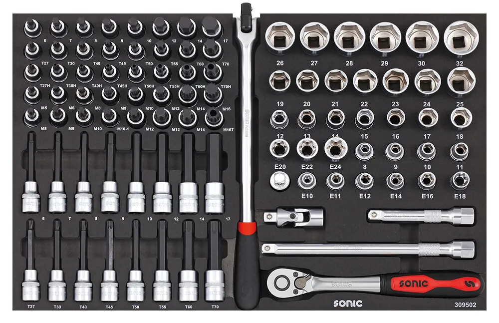 10008711 Sonic Combinatiesetset 1/2"SFS 95 Dlg 309502