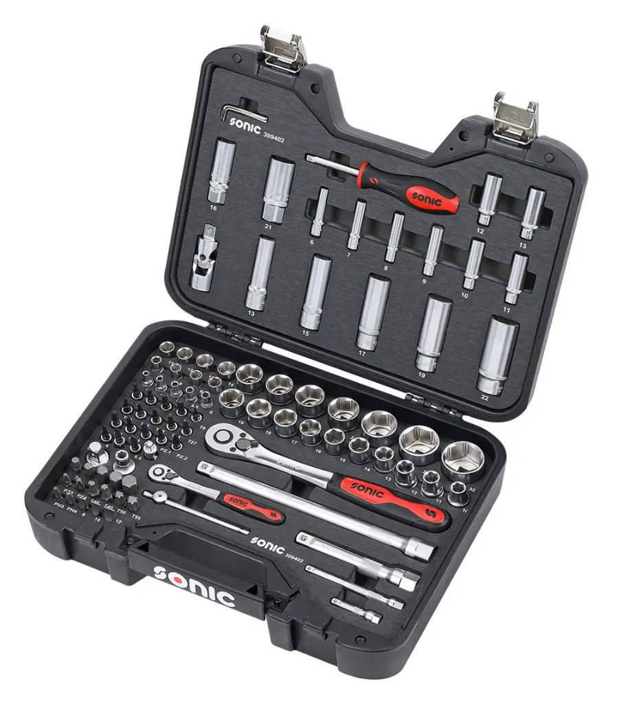 SONIC Doppenset 1/4'' & 1/2'', 94-dlg. BMCS 309402