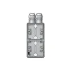 [5413736282803] Niko Hydro opbouwbak 2-voudig verticaal met 2x M20-ingang 
grijs (700-84252)
