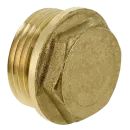 Messing Plug 1/8" Bui.dr.