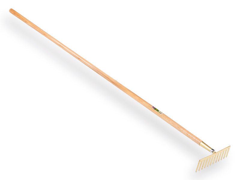 [818114] tuinhark offner met 14 rechte tanden met essen steel 170cm
