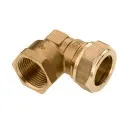 BONFIX Knie 3/8" binnendraad x 15 mm.