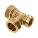 BONFIX T-stuk 15 x 15 x 1/2" bi.dr.