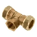 BONFIX T-stuk 15 x 1/2" binnendraad x 15 mm.