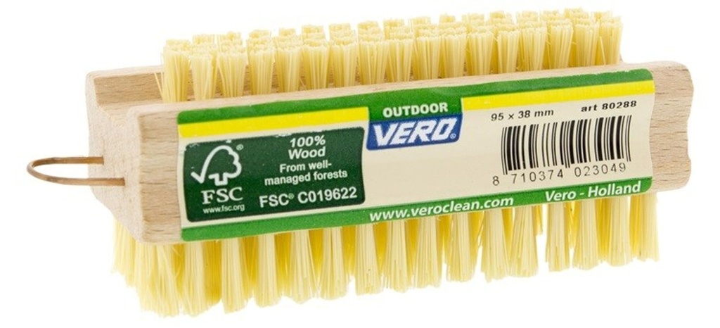 Nagelborstel VERO hout, tampico + haak