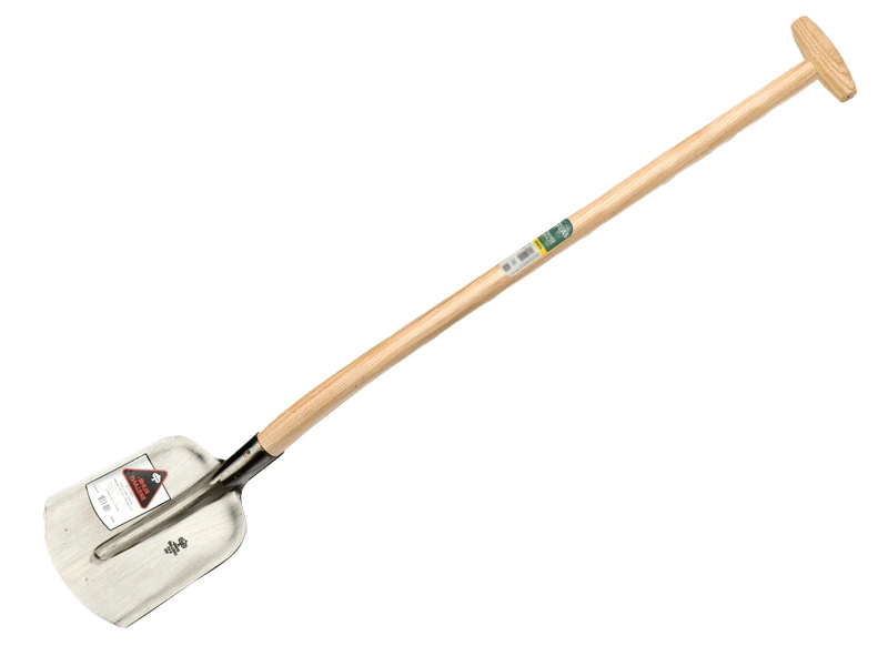 Steekbats Ruhr Brillant 1/4 000, gehard, gepolijst, met ATLAS schopsteel 110 cm. gebogen