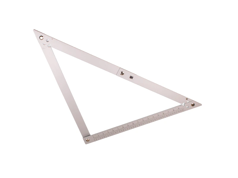[8712129053028] LABORA opvouwbare aluminium vouwhaak in nylon draagtas, afmeting 60 x 60 cm.