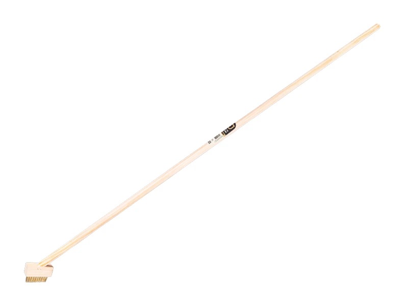 Voegenstaalborstel ATLAS gehard staaldraad, met steel 150 x 2,8 cm