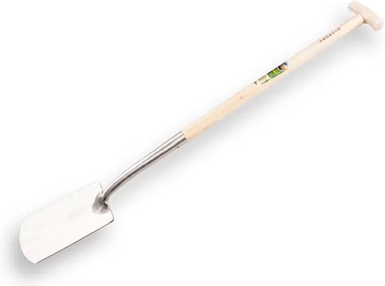 Zwanenhalsspade Atlas Diamant gepolijst blad, met Hickory 80cm T-steel