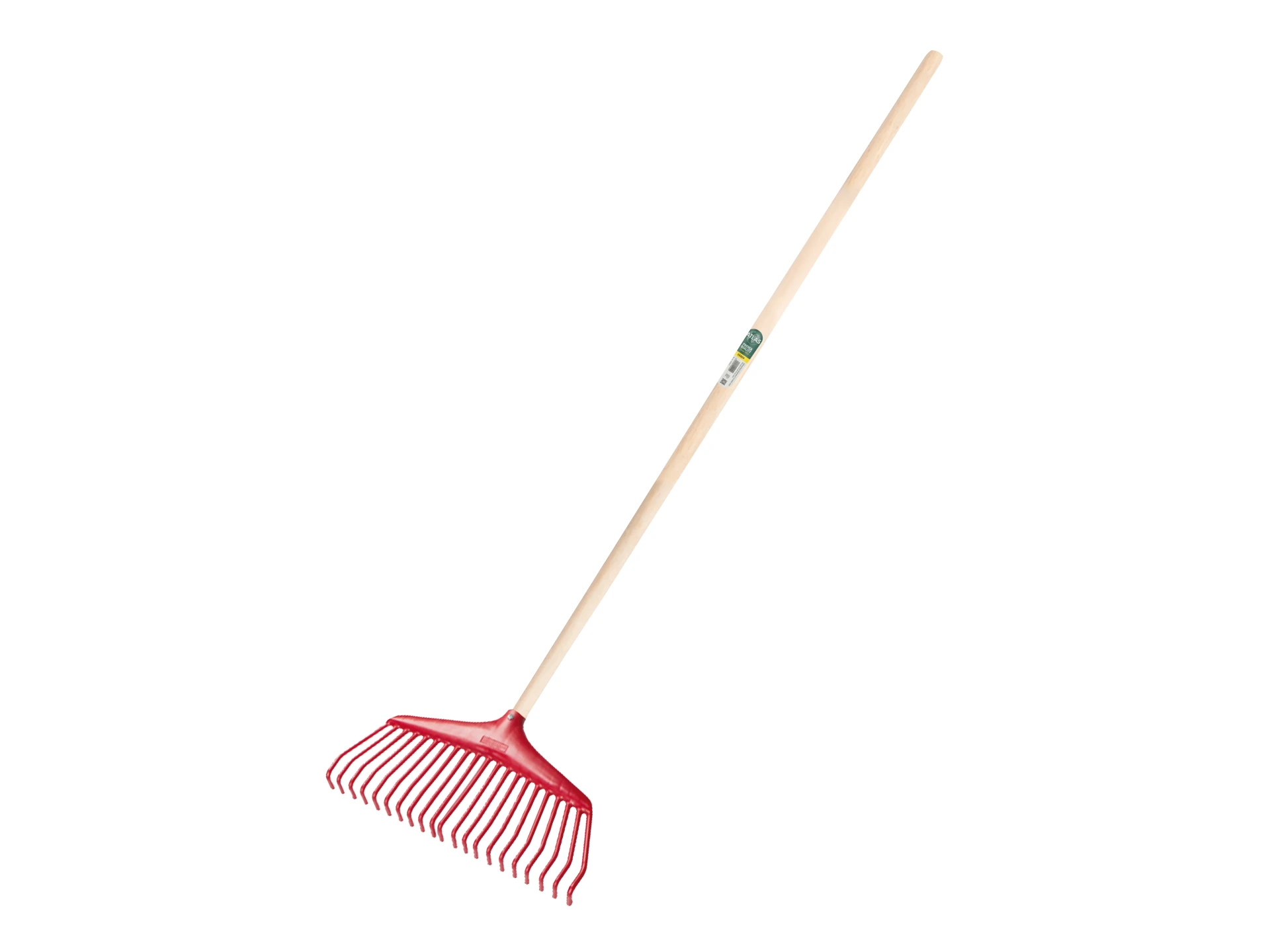 Bladhark  nylon  FISKARS,  met  houten  steel  150 x 2,4 cm
