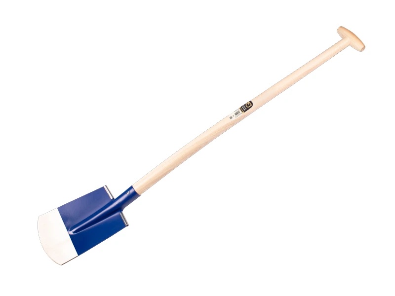 Hobbyspade ATLAS DIAMANT, blauw, ronde OPSTAP, schopsteel ATLAS 95 cm