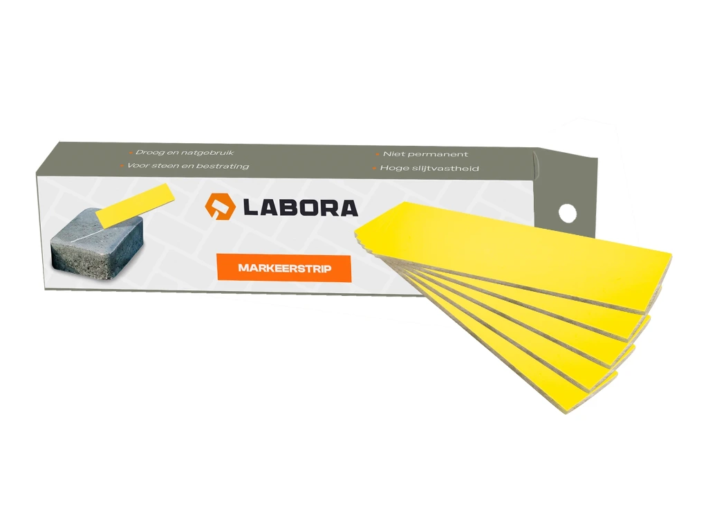 [8712129380759] LABORA Markeerstrip, verpakt in bundel van 5 stuks