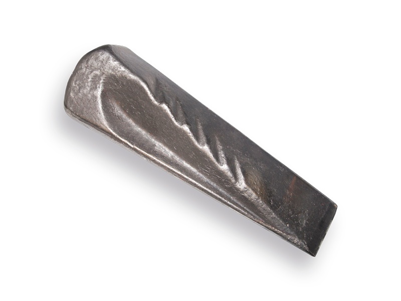 Kloofwig gedraaid Staal 2000 gram.