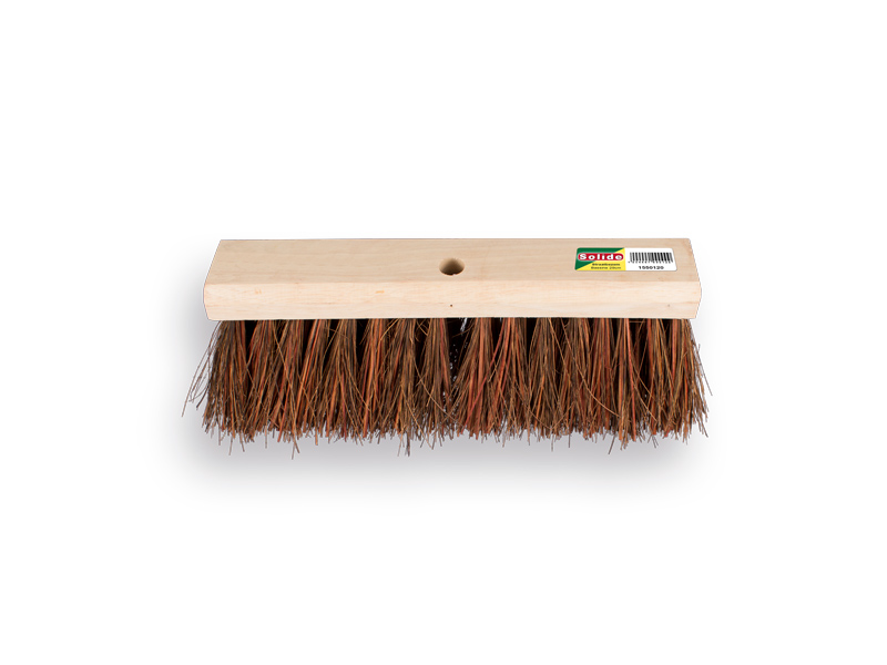 stadsbezem solide geoliede bassine 36 cm vlakke kap