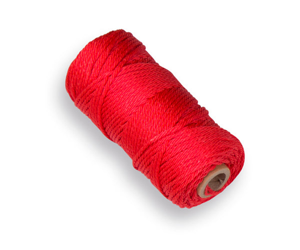 LABORA Metselkoord ROOD, 1,4 mm dik, Nylon PP 50 meter